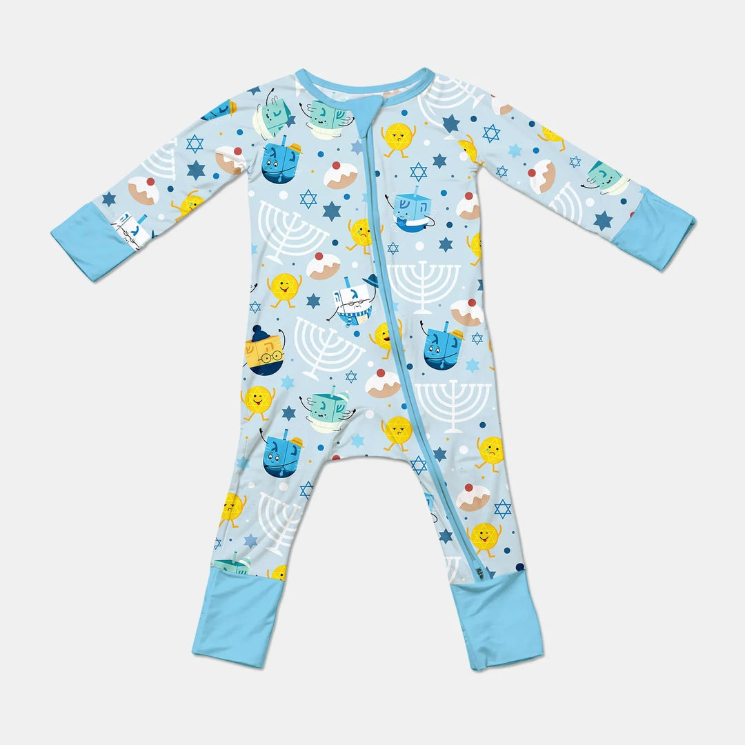 Hanukkah Little Dreidel Family Convertible Zippy