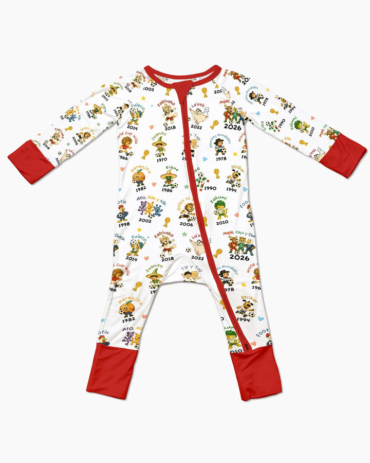Soccer cup Mascots Bamboo Convertible Zippy