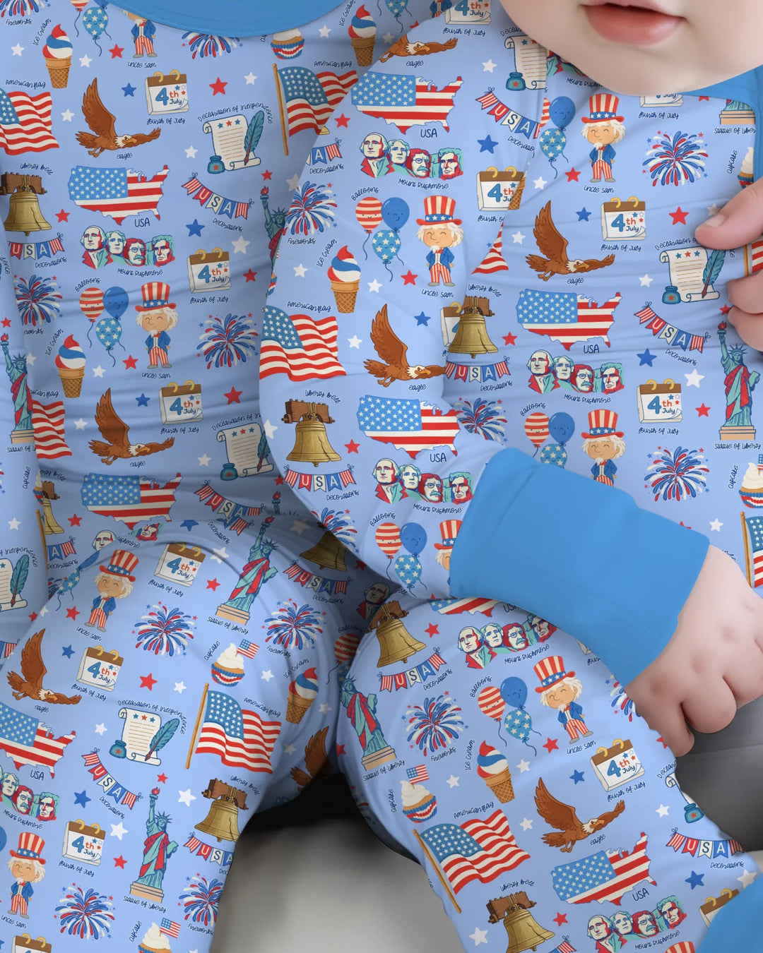 Gerippte Babykleidung mit individuellem Foto - Weich &amp; Skizzenhaft