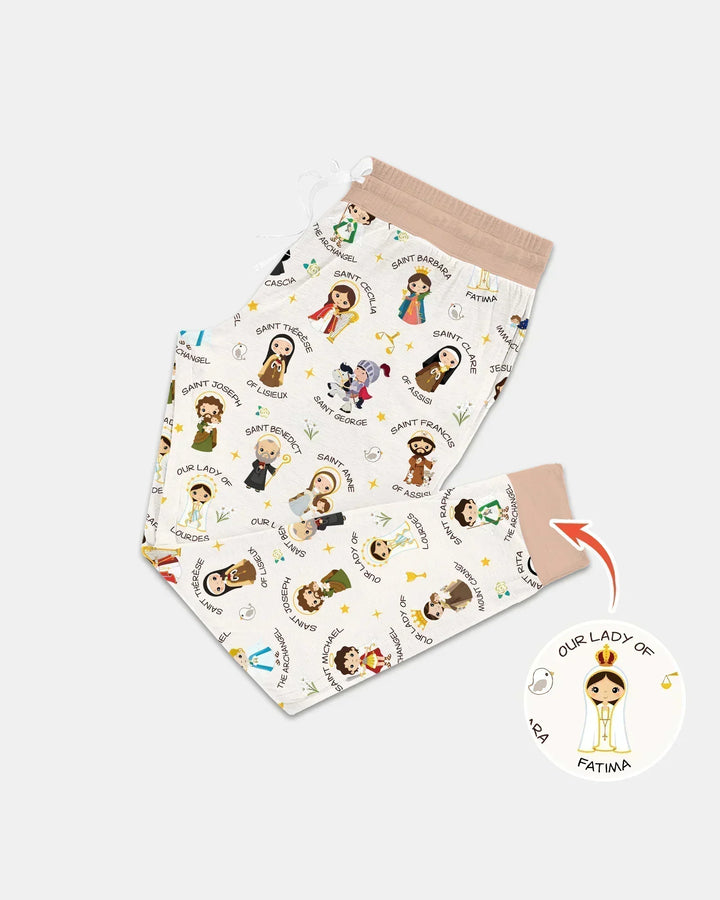 Pray For Us Family Matching Women Pajama Set