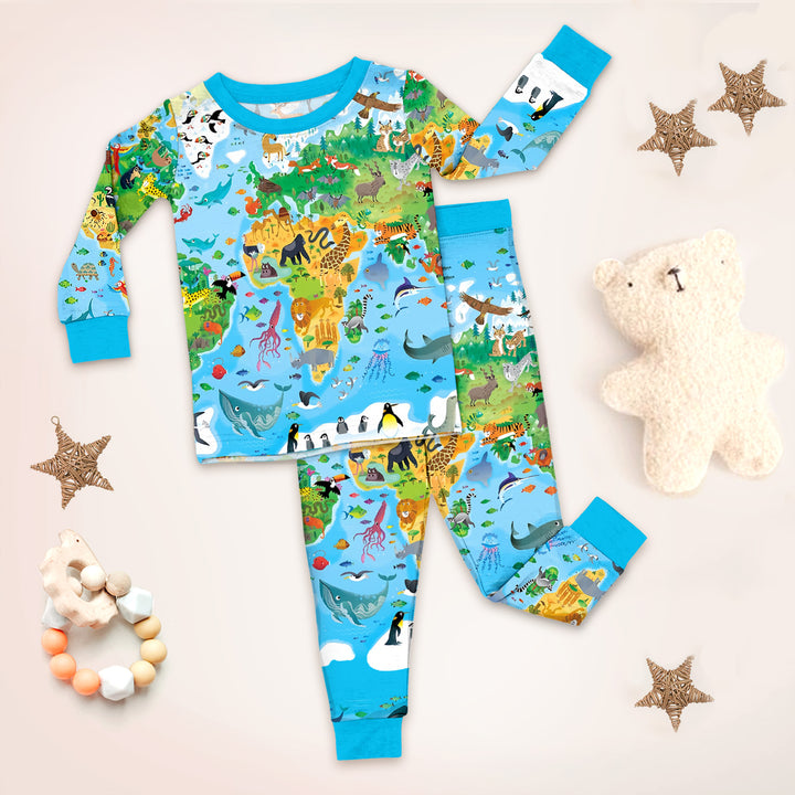 Bamboo Around The World Outfit for Baby – Soft and Adventurous