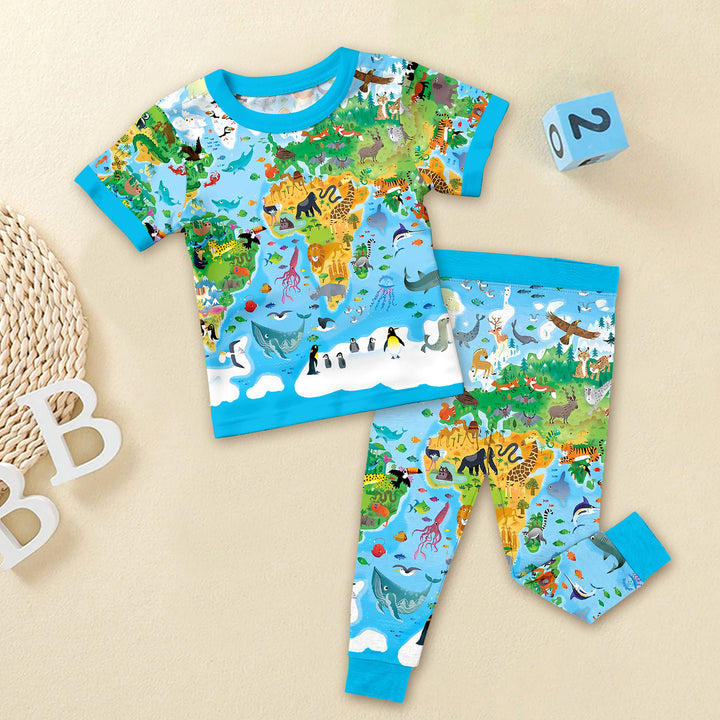 Bamboo Around The World Outfit for Baby – Soft and Adventurous