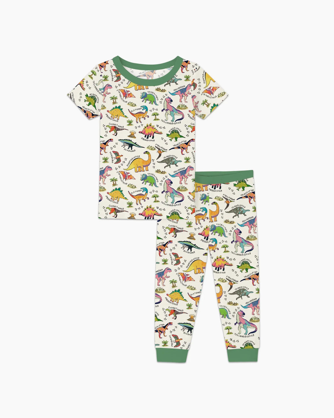 Zweiteiliges, kurzärmliges Pyjama-Set mit Marienkäfern