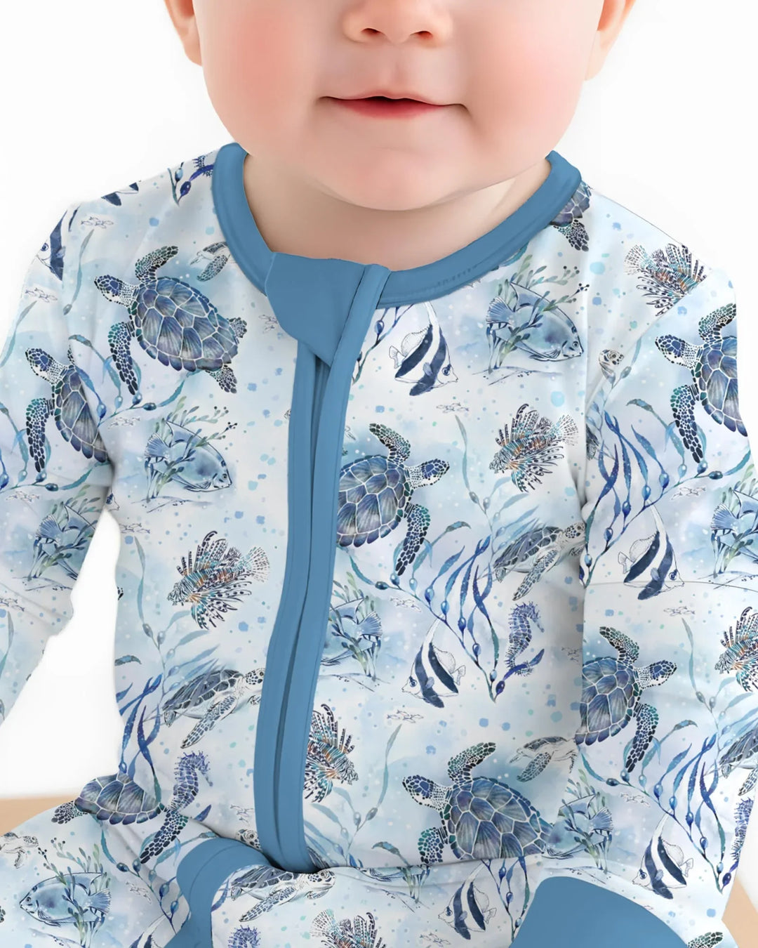 Little Turtles Family Matching Bamboo Convertible Zippy
