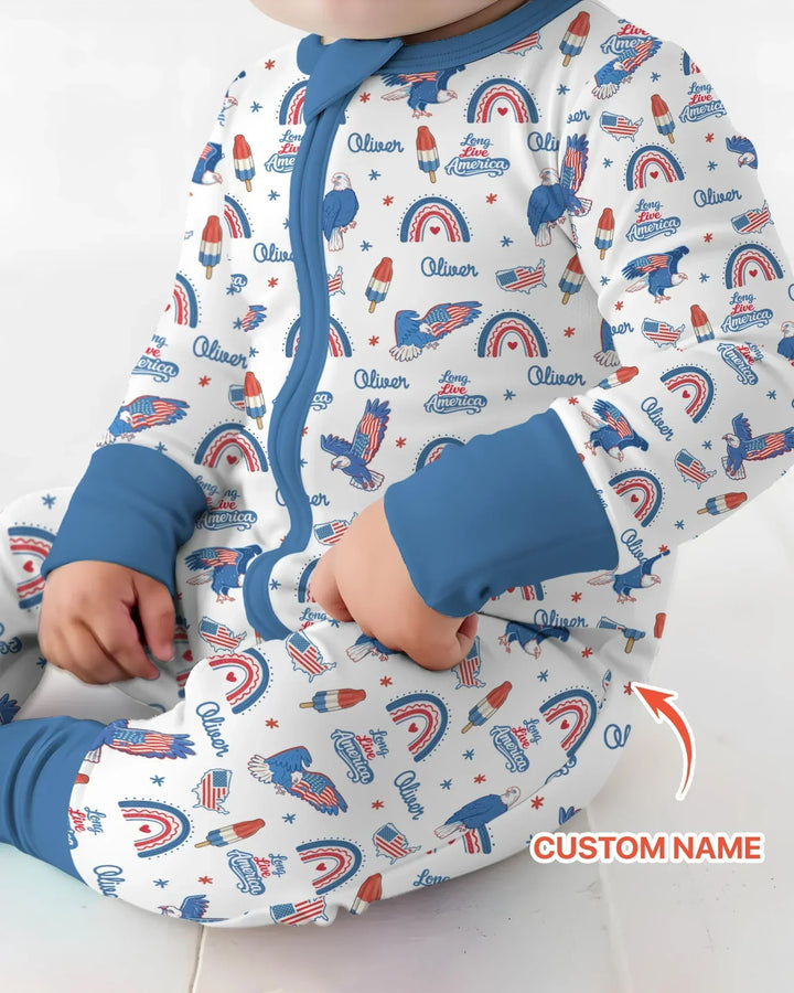Gerippte Babykleidung mit individuellem Foto - Weich &amp; Skizzenhaft