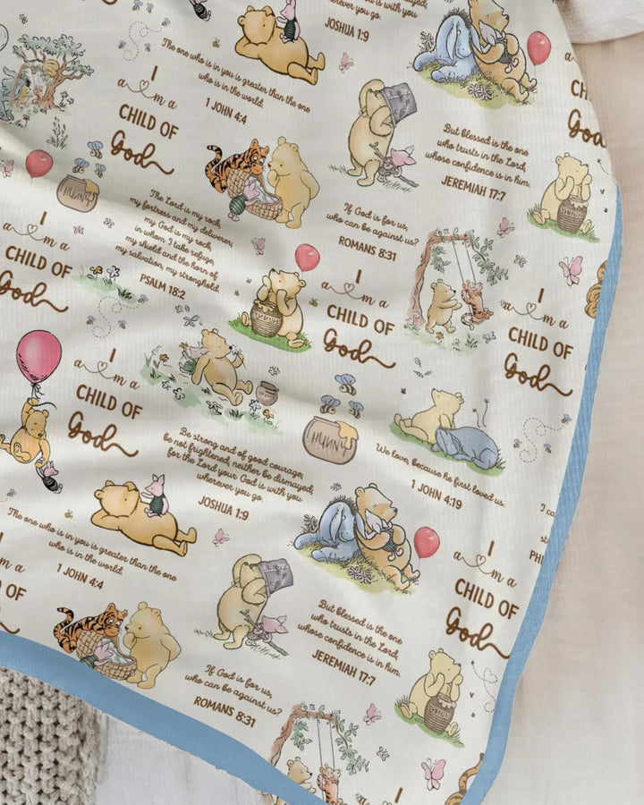 Child of God Whimsy Woodland Blanket
