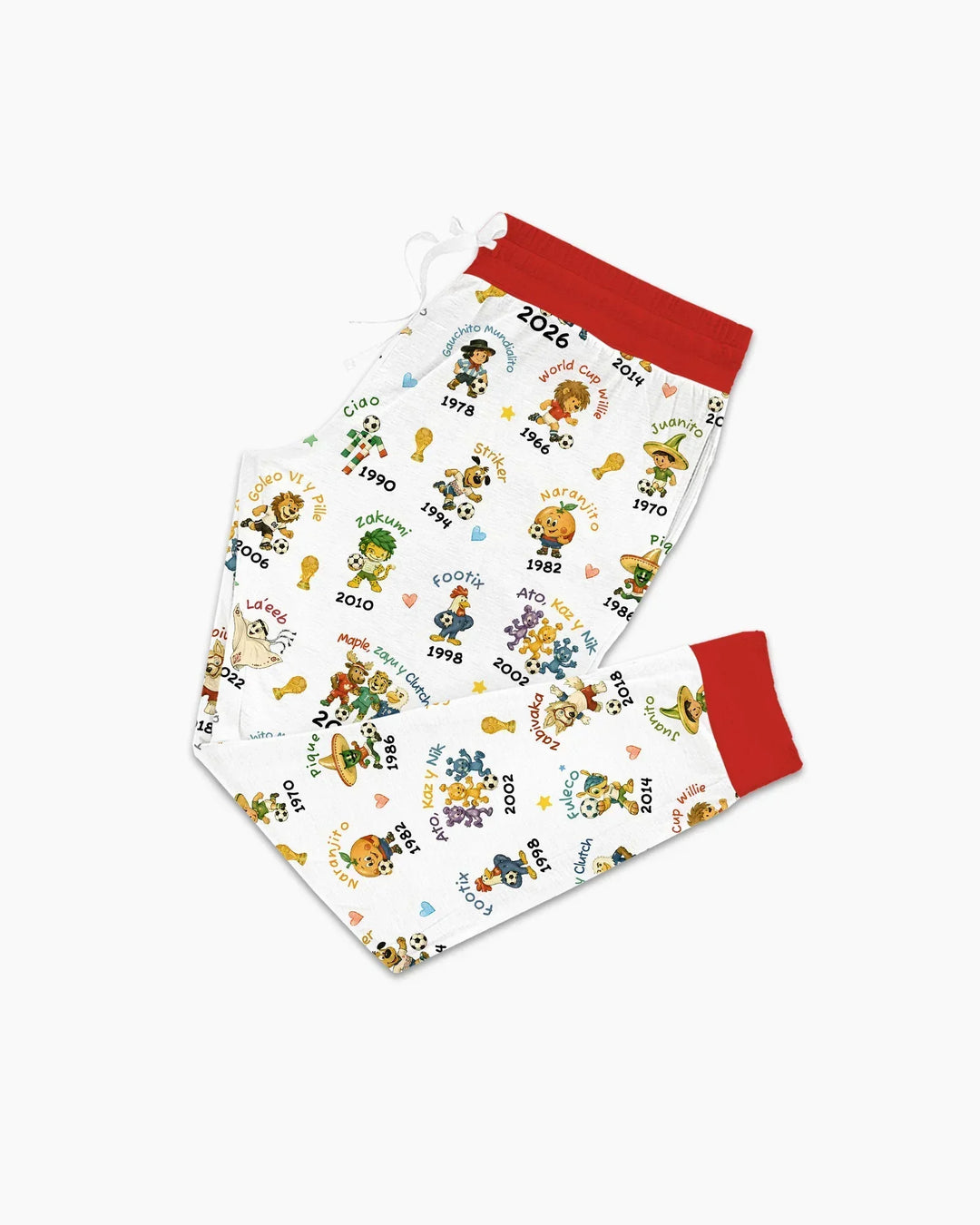Soccer cup Mascots Bamboo Women Pajama Set