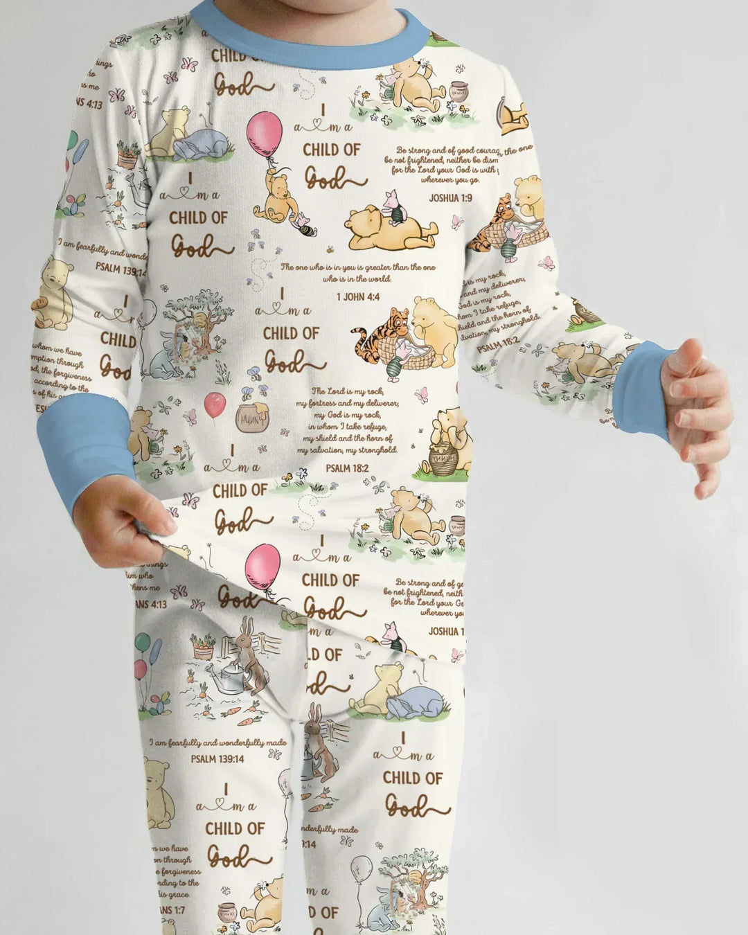 Child of God Whimsy Woodland Two Piece Long Sleeve Pajama Set