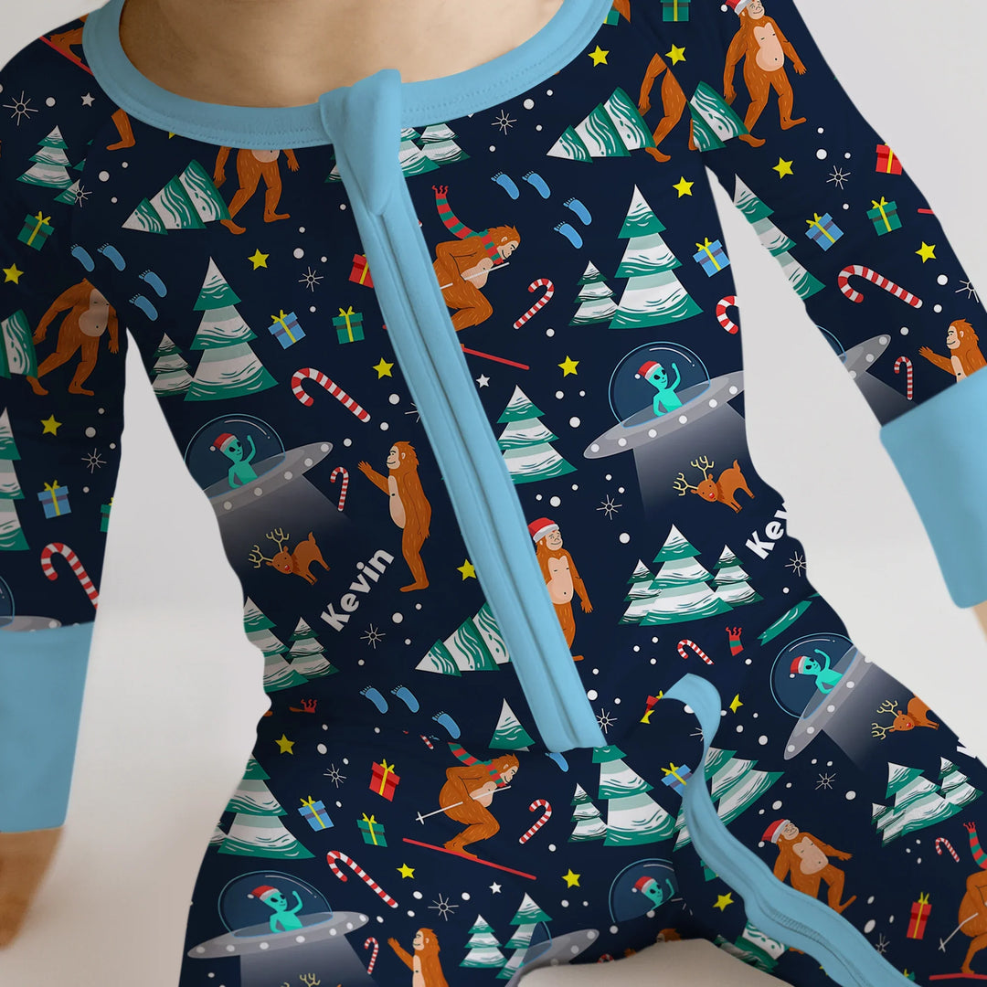 Custom Christmas Bigfoot  Convertible Zippy