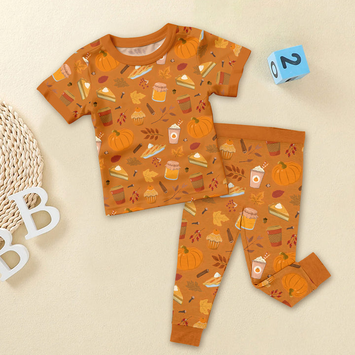 Bamboo Pumpkin Spice Outfit for Baby – Cozy and Warm