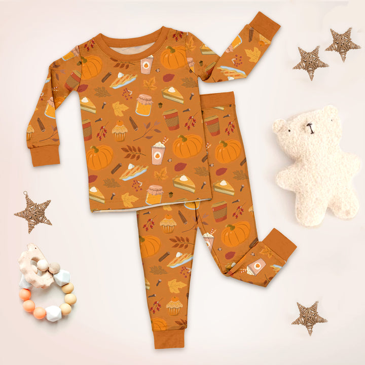 Bamboo Pumpkin Spice Outfit for Baby – Cozy and Warm