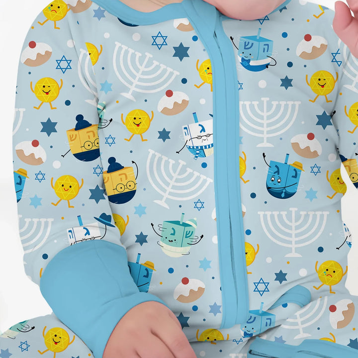 Hanukkah Little Dreidel Family Convertible Zippy