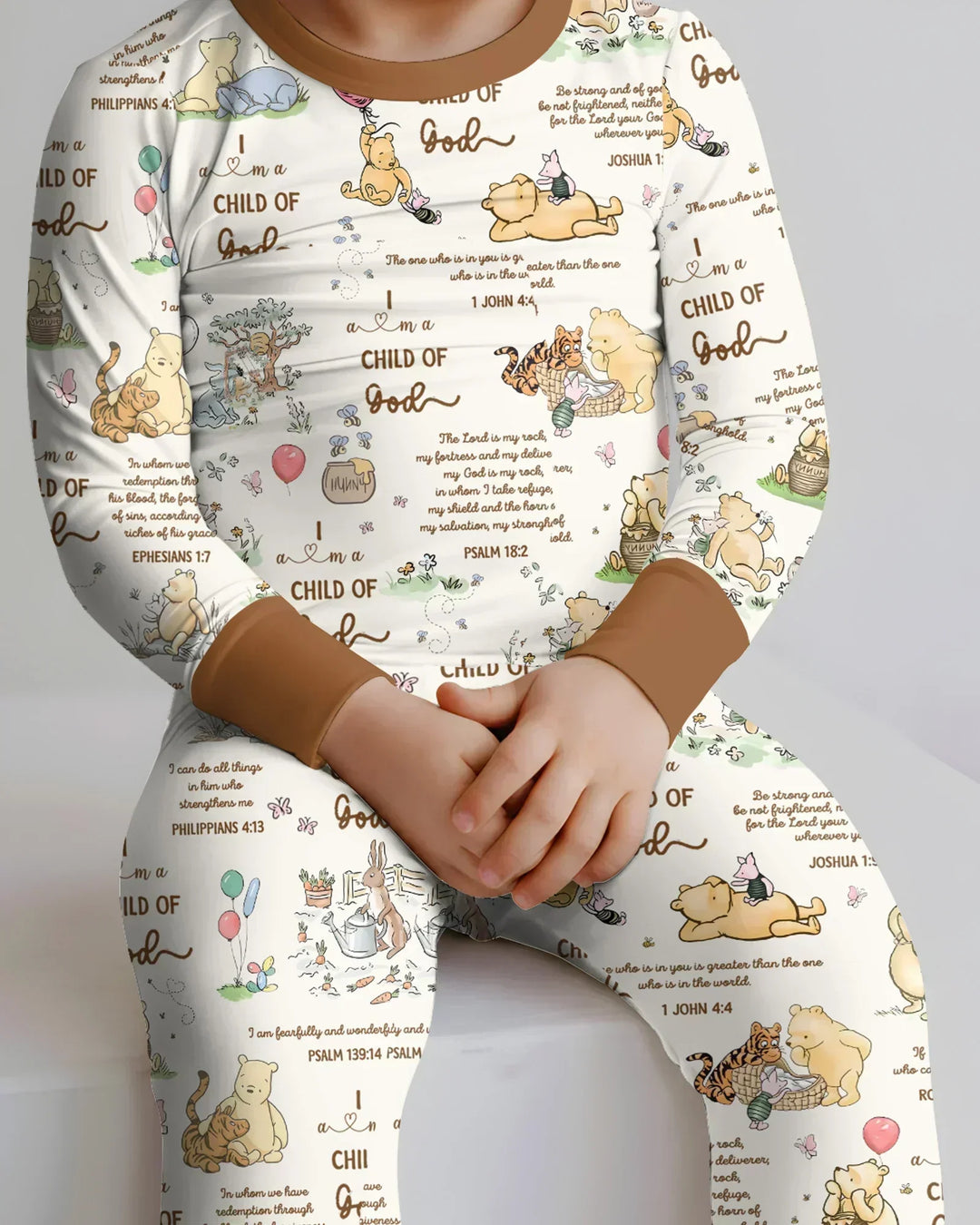 Child of God Whimsy Woodland Two Piece Long Sleeve Pajama Set