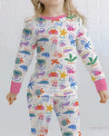 Tide Pool Pals Bamboo Two Piece Long Sleeve Pajama Set