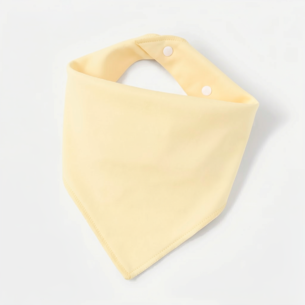 Solid Color Bamboo Bib