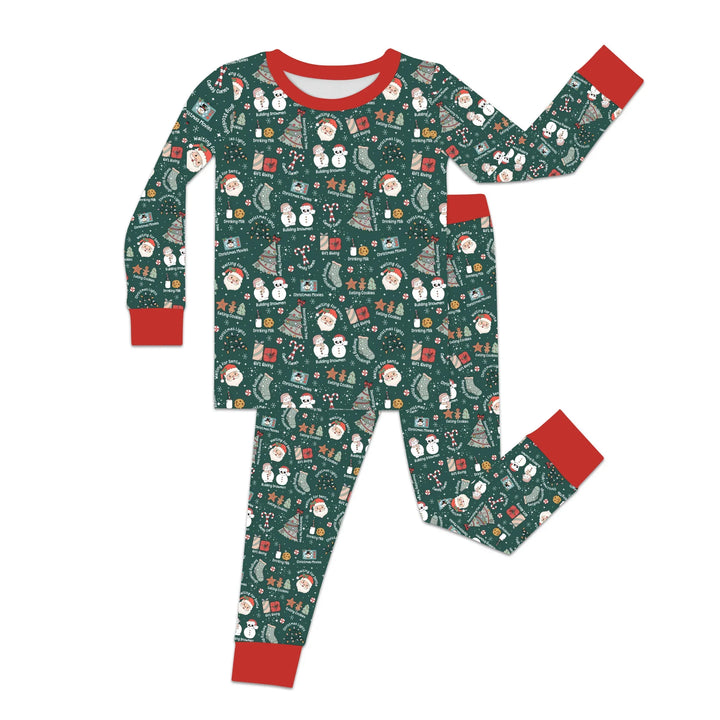 Christmas Things Two Piece Long Sleeve Pajama Set