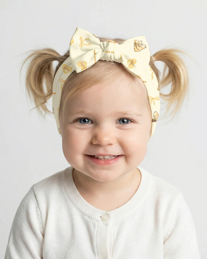Sweat Yellow Mama Bear Headband