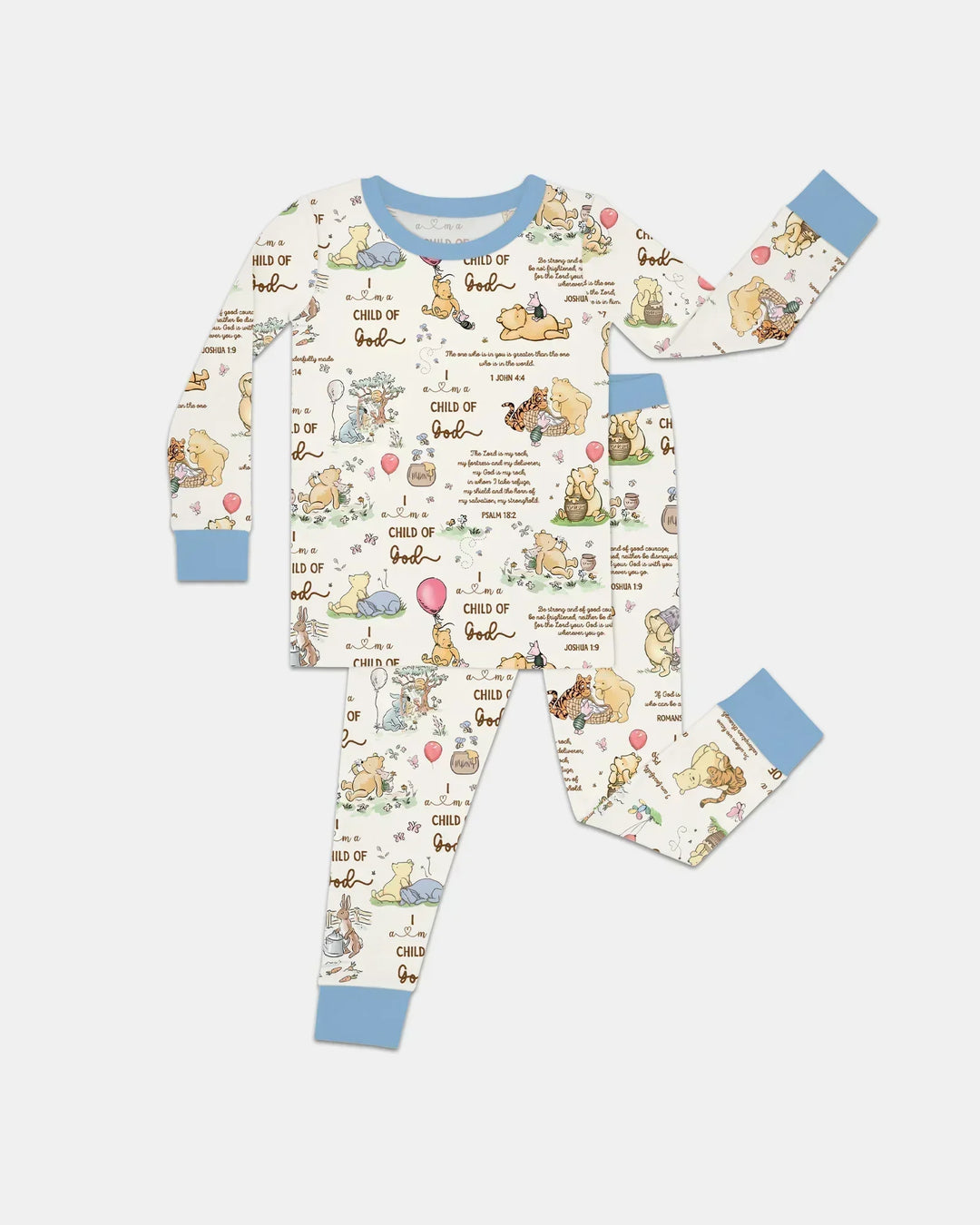 Child of God Whimsy Woodland Two Piece Long Sleeve Pajama Set
