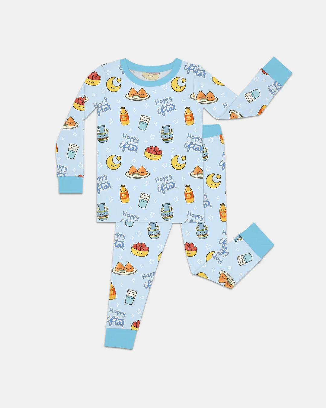 Iftar Party Two Piece Long Sleeve Pajama Set