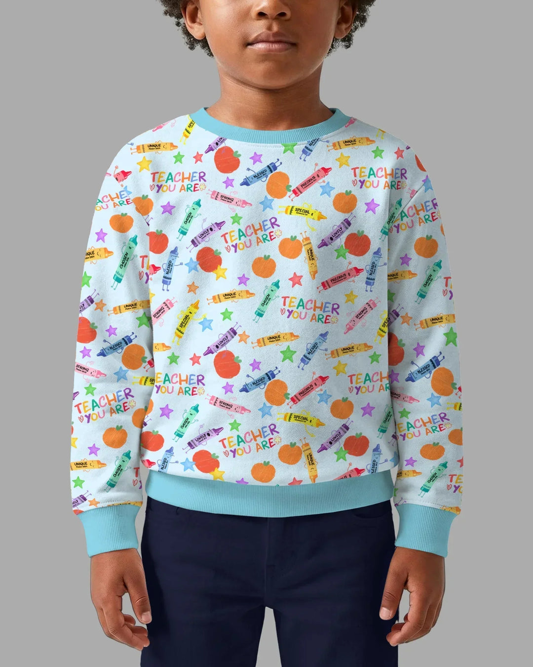 Teacher You Are Special Bamboo Crewneck Sweatshirt