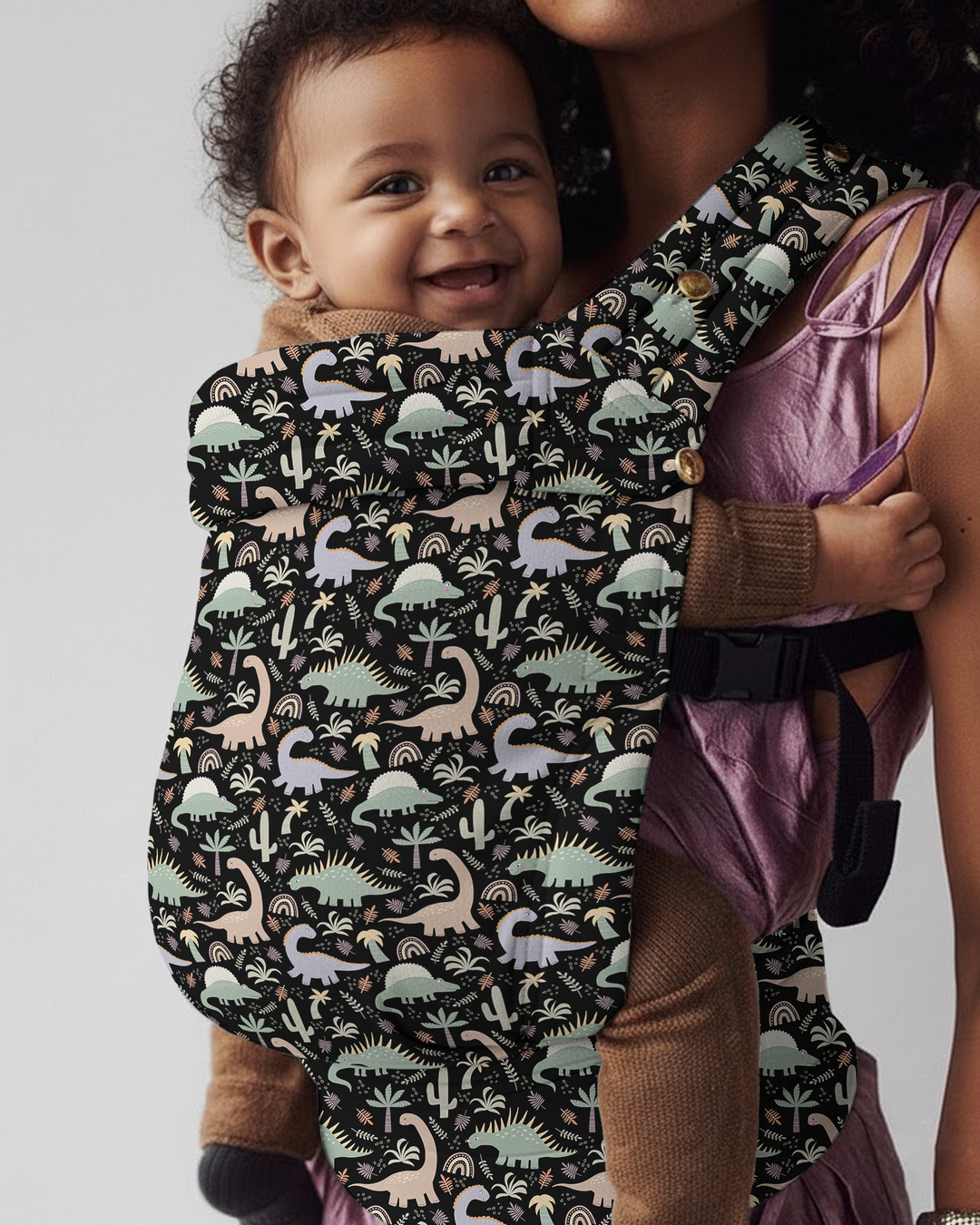 Minimal Dinosaur Desert Baby Carrier