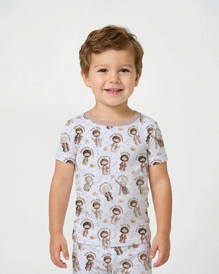 The 12 Apostles Bamboo Two Piece Short Sleeve Pajama Set