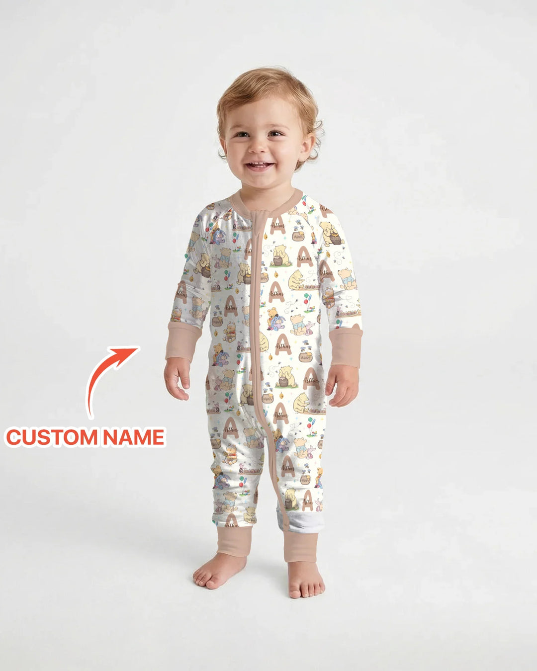 Gerippte Babykleidung mit individuellem Foto - Weich &amp; Skizzenhaft