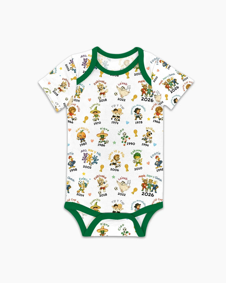 Soccer cup Mascots Bamboo Bodysuit