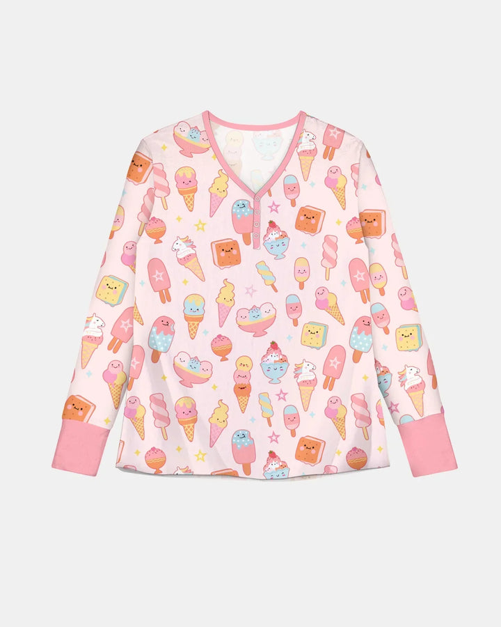 American Ice cream Women Pajama Set