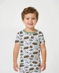 Catch Ya Later Bamboo Two Piece Short Sleeve Pajama Set