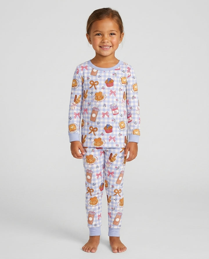 Cottage Pinic Bamboo Two Piece Long Sleeve Pajama Set