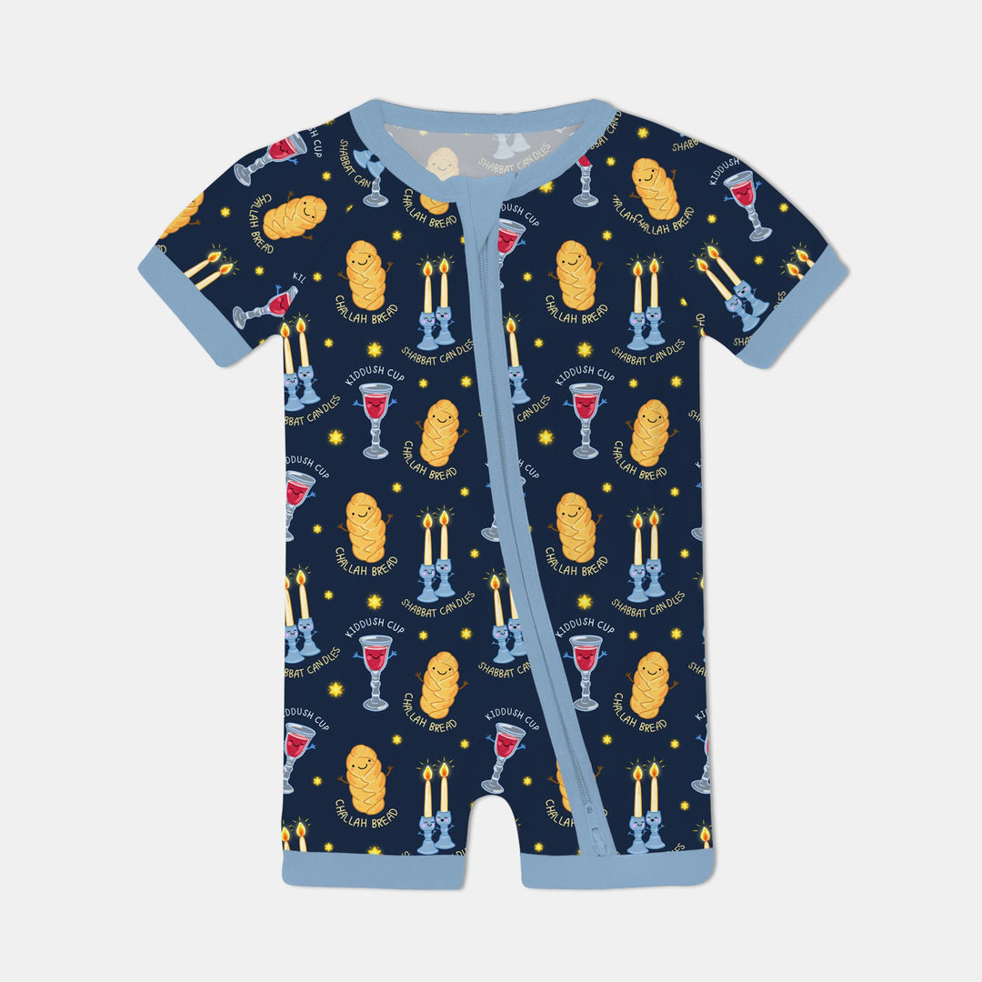 Shabbat Eve Shorty Zippy