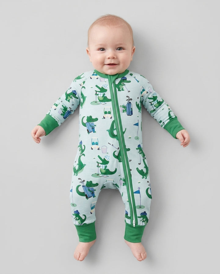 Golfing Gators Bamboo Convertible Zippy
