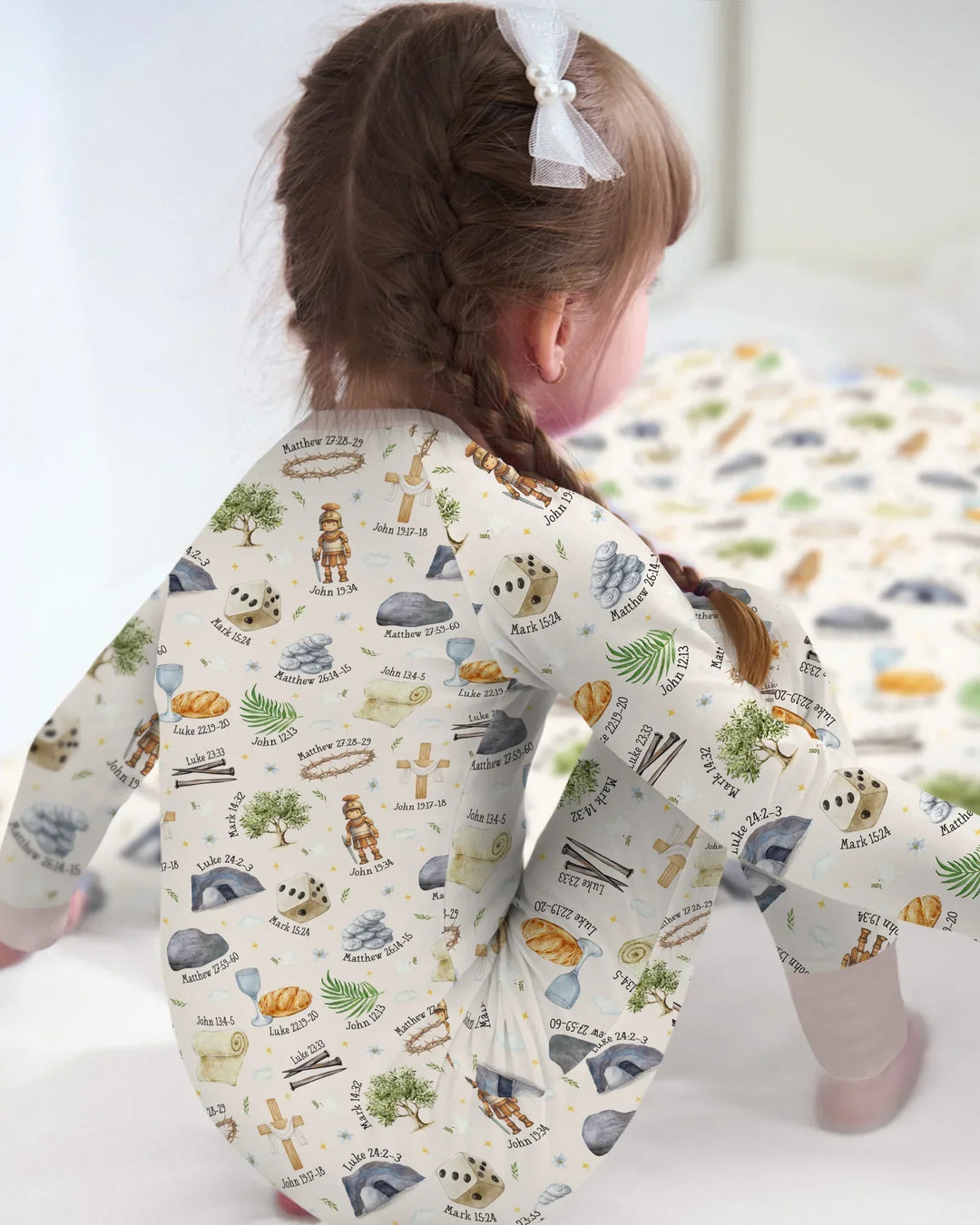 Gerippte Babykleidung mit individuellem Foto - Weich &amp; Skizzenhaft