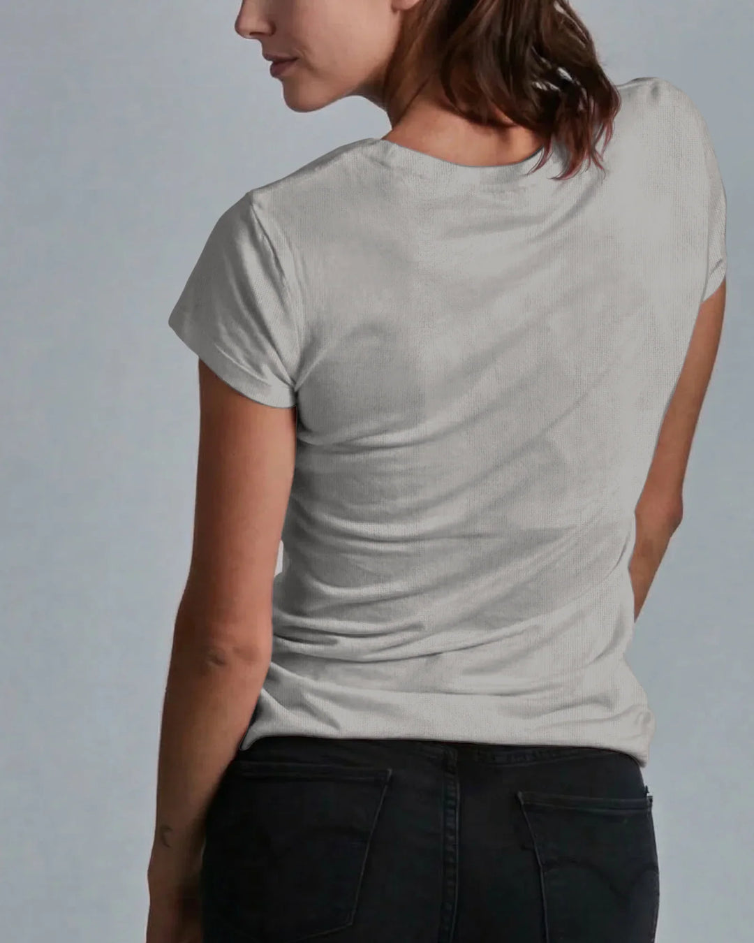 Solid Color Bamboo Women T-Shirt