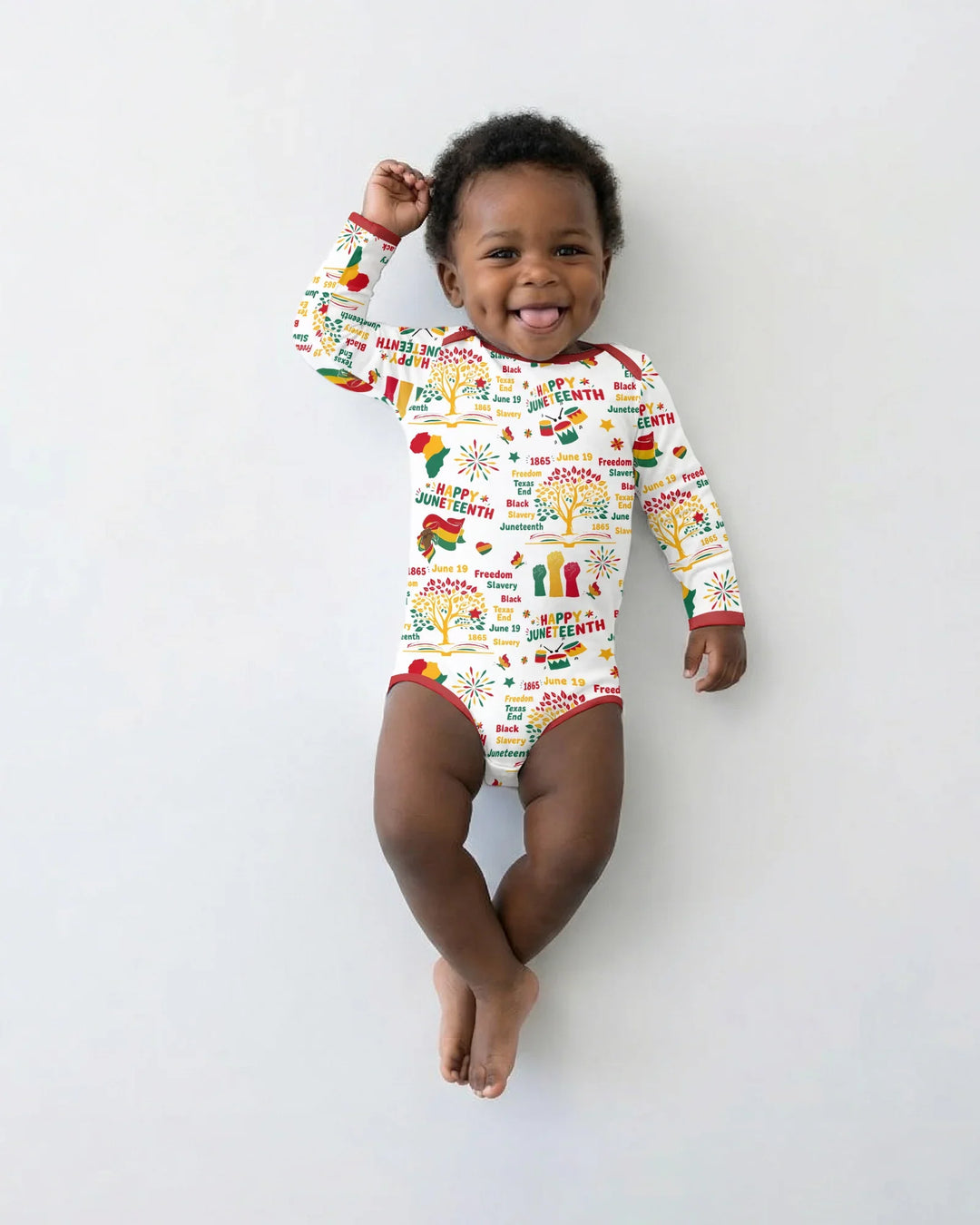 Happy Juneteenth Bamboo Bodysuit