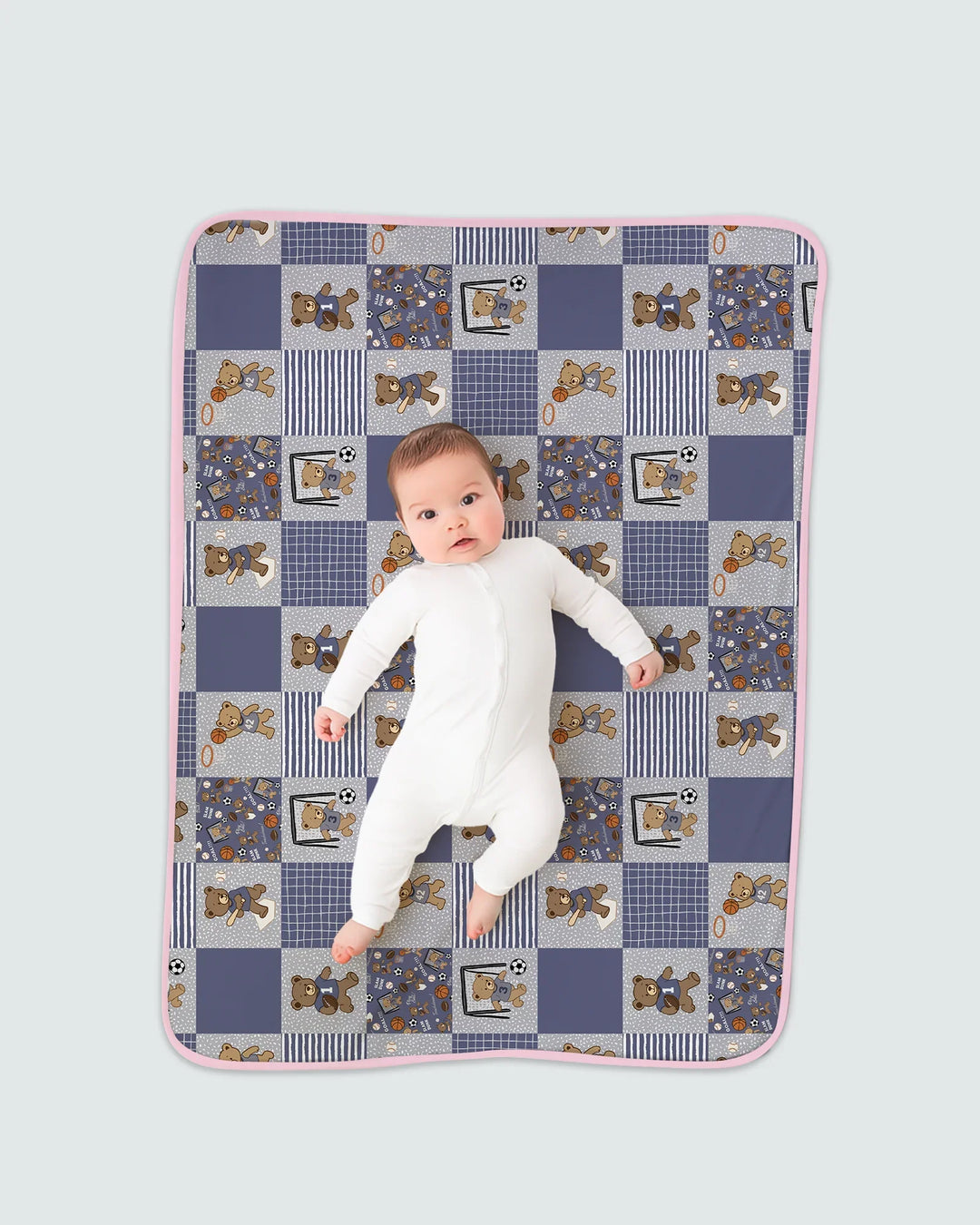 Game Day Teddy Bamboo Blanket