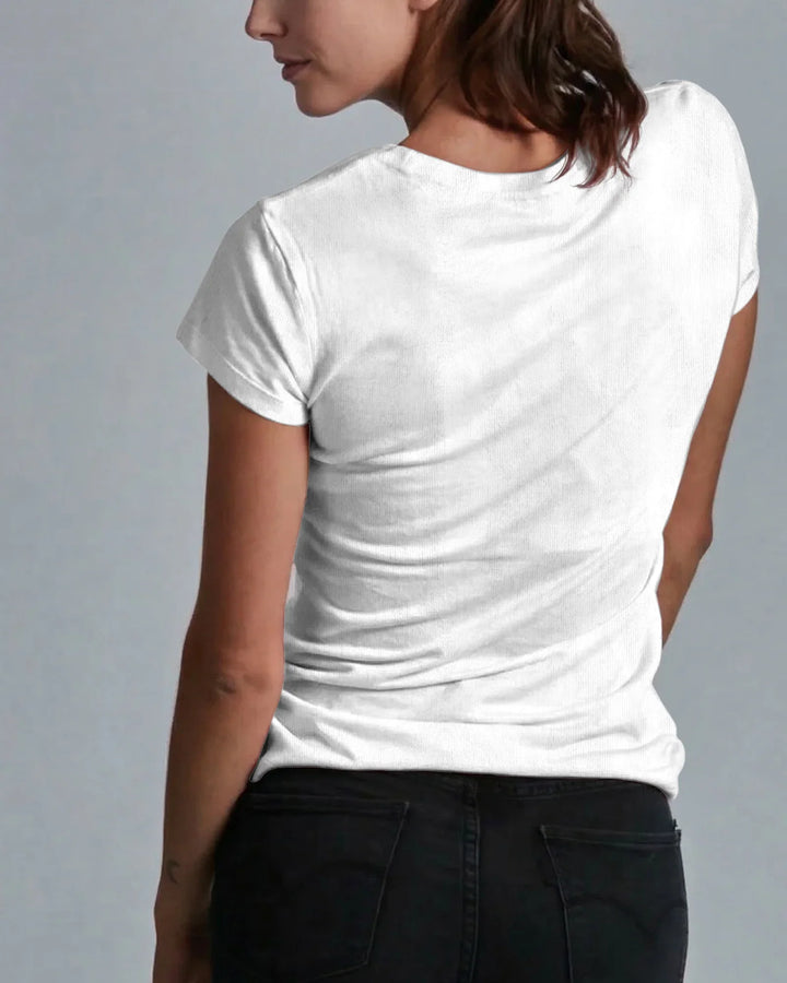 Camiseta de mujer personalizada con collage de fotos "Primera celebración del Día de la Madre para mamá primeriza"