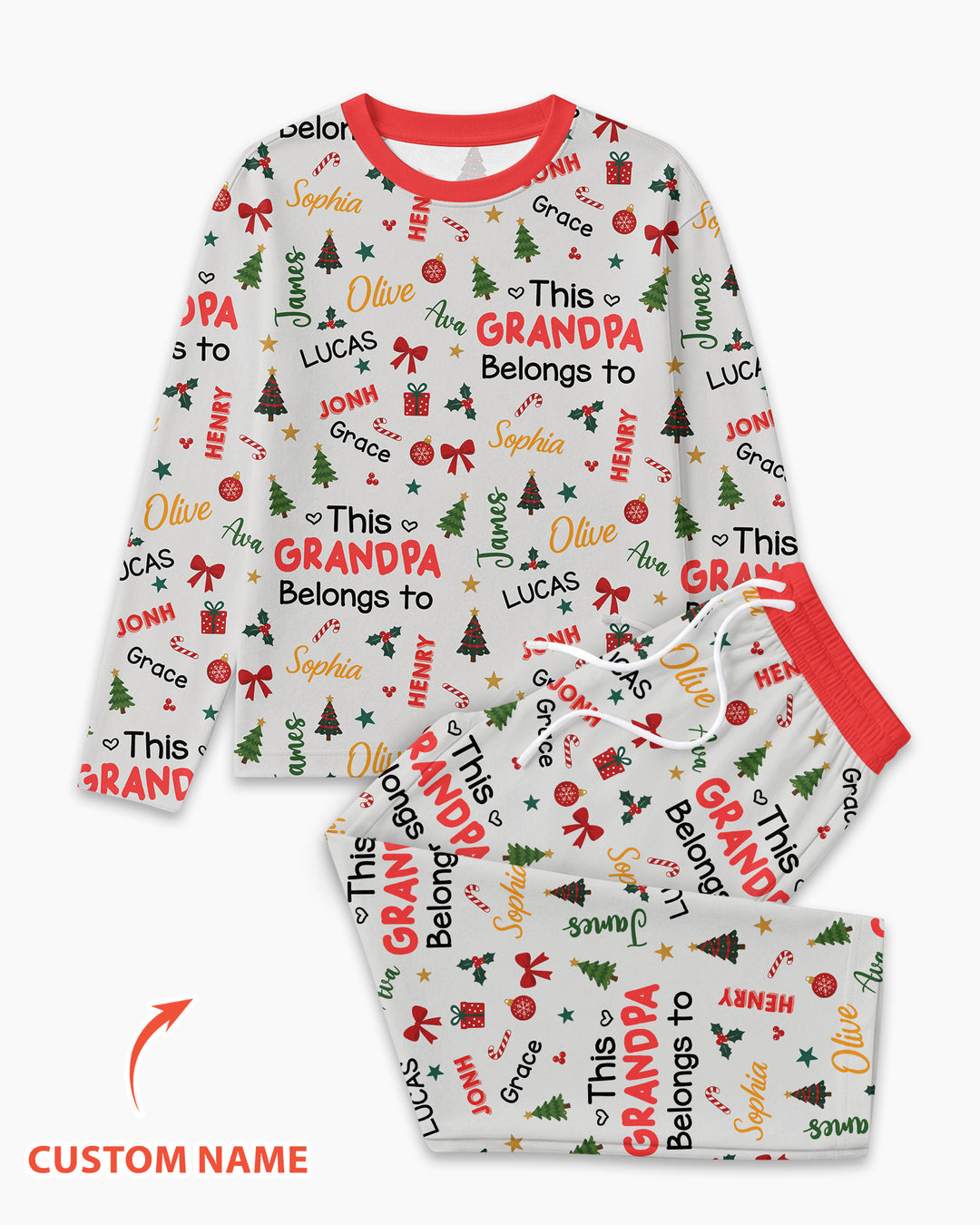 Loved By My Kids Bamboo Men's Pajama Set