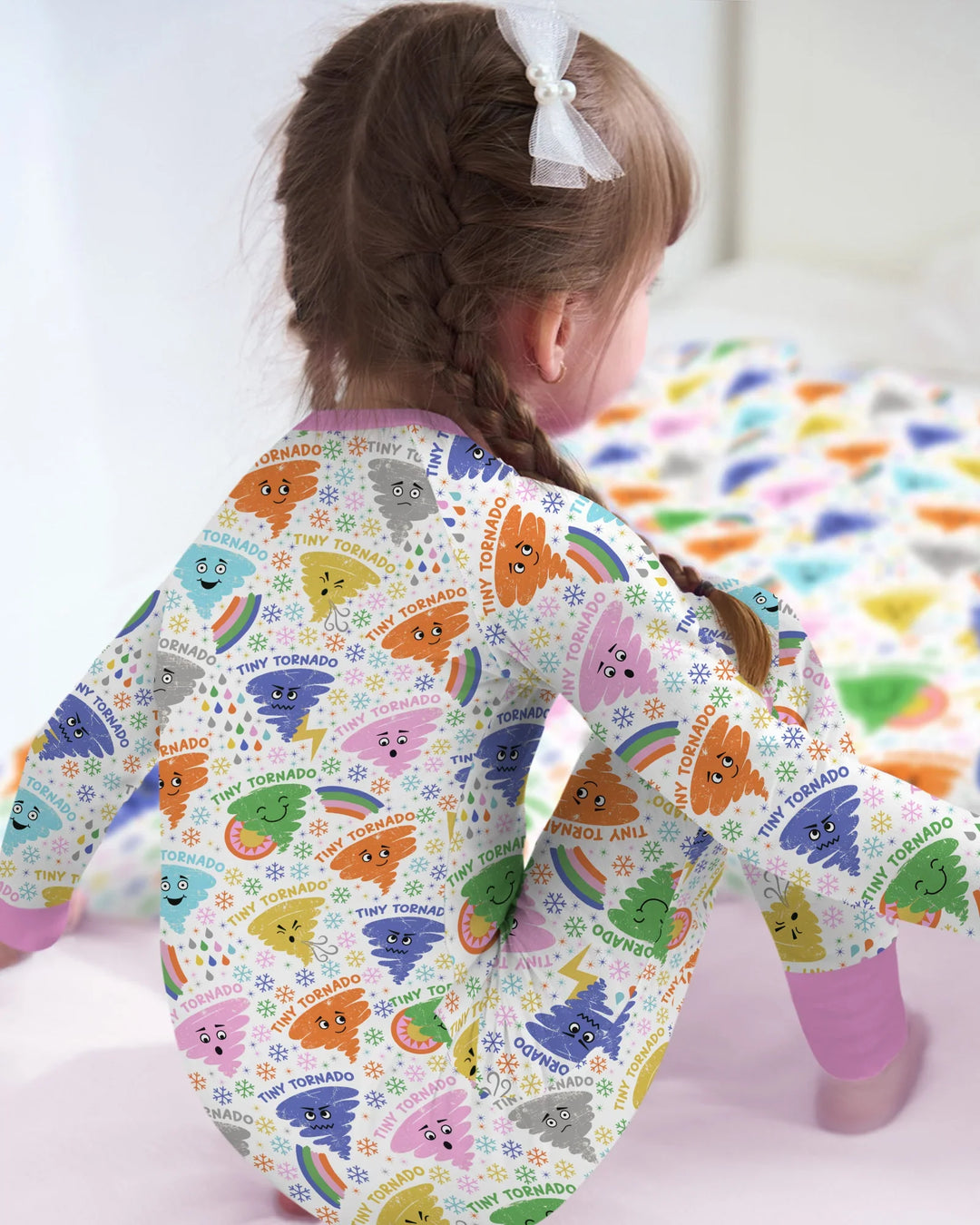 Gerippte Babykleidung mit individuellem Foto - Weich &amp; Skizzenhaft