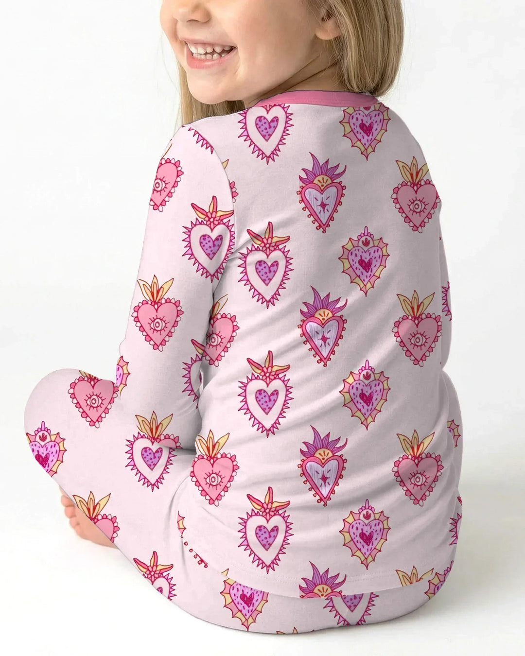 Mi Milagro Two Piece Long Sleeve Pajama Set