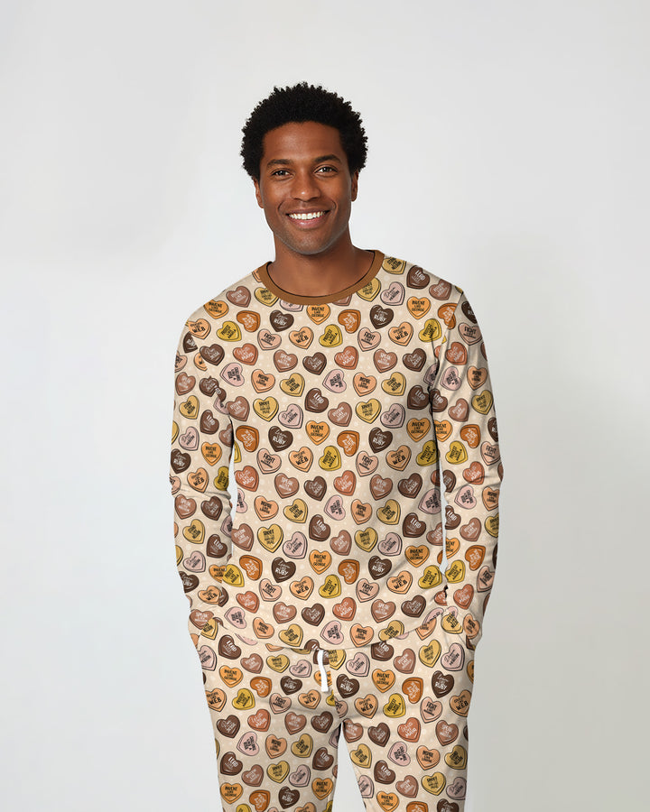 Black Month History Family Matching Men's Pajama Set