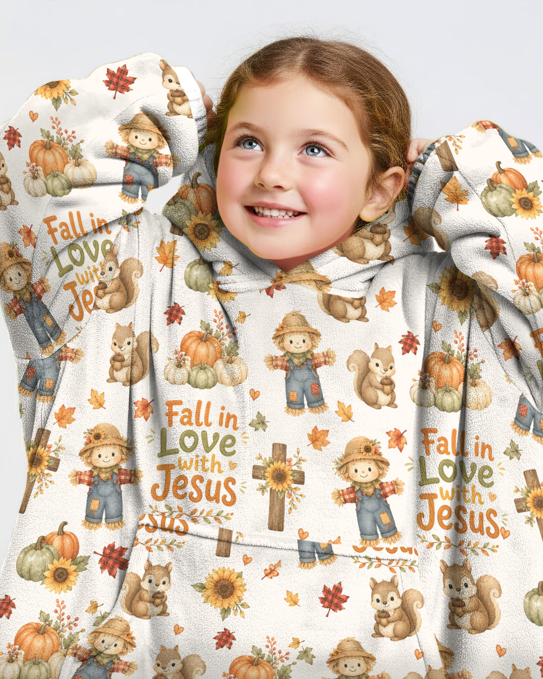 Plantilla de Sudadera Manta de Bambú Personalizada