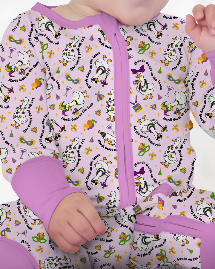 Mardi Gras Silly Goose Convertible Zippy