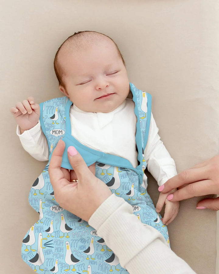 Funny Seagull MOM Bamboo Sleep Bag