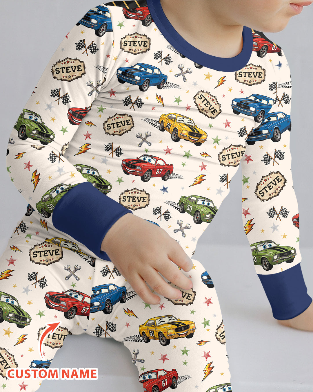 Cool Race Bamboo Two Piece Long Sleeve Pajama Set