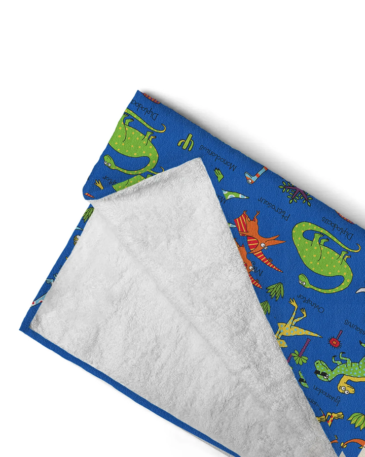 Dino Discovery Parade Bamboo Beach Towel