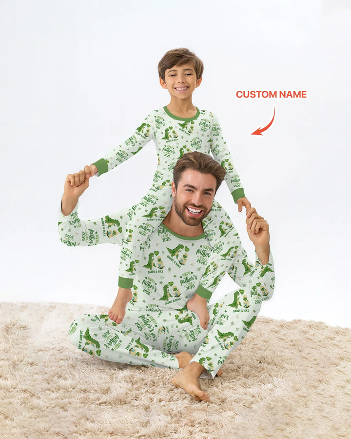plantilla de Conjunto de Pijama de Bambú Personalizado para Hombre