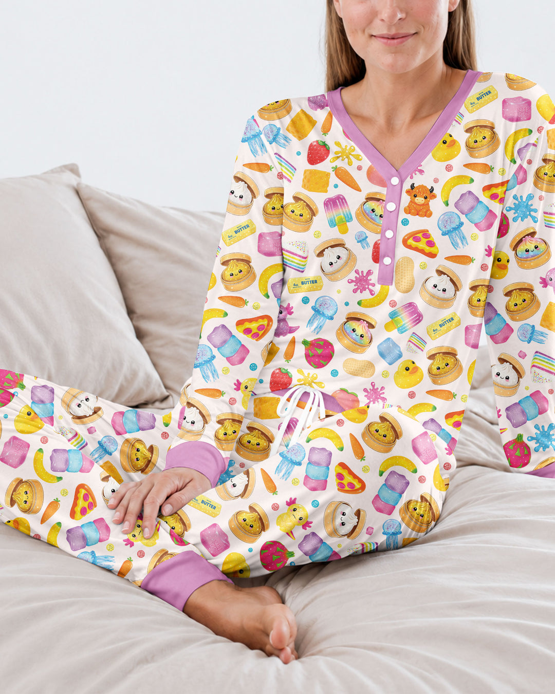 In My Squishies Era Bamboo Women Pajama Set