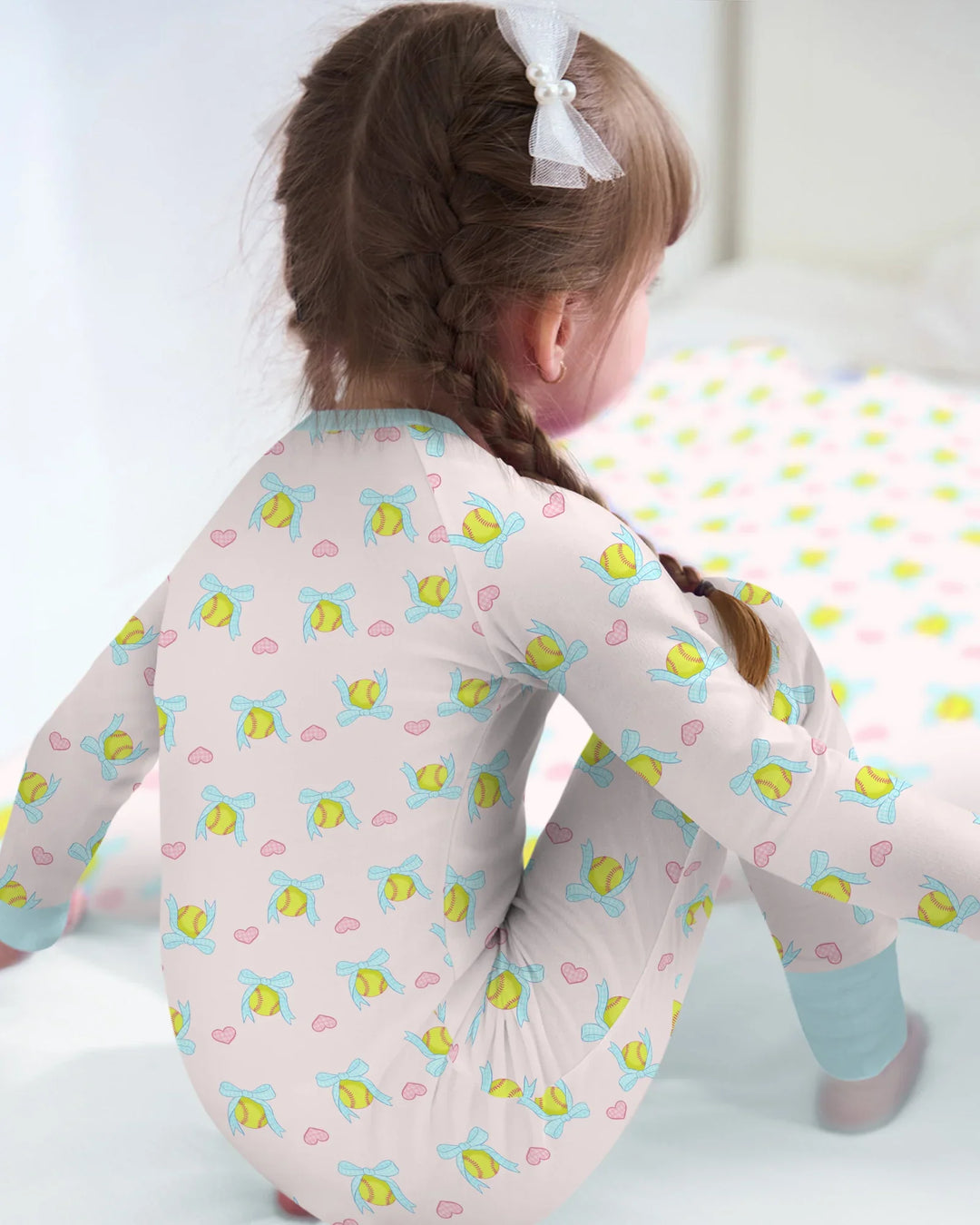 Gerippte Babykleidung mit individuellem Foto - Weich &amp; Skizzenhaft